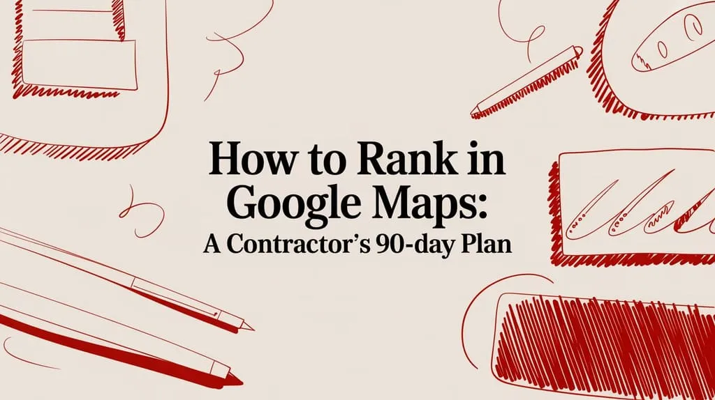 How to Rank in Google Maps: A Contractor's 90-Day Plan