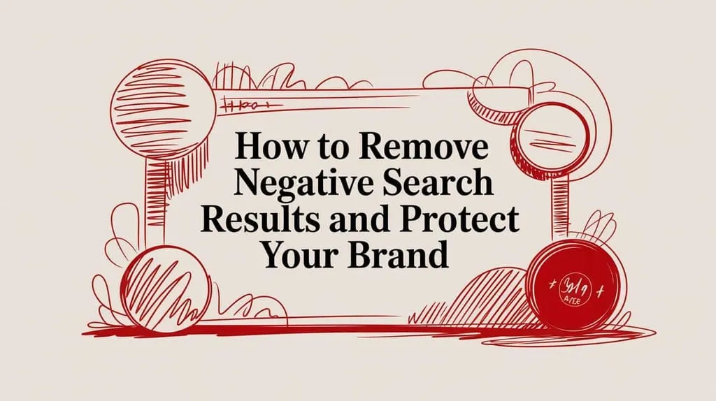 How to Remove Negative Search Results and Protect Your Brand