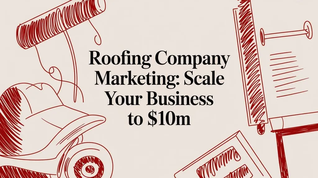 Roofing Company Marketing: Scale Your Business to $10M