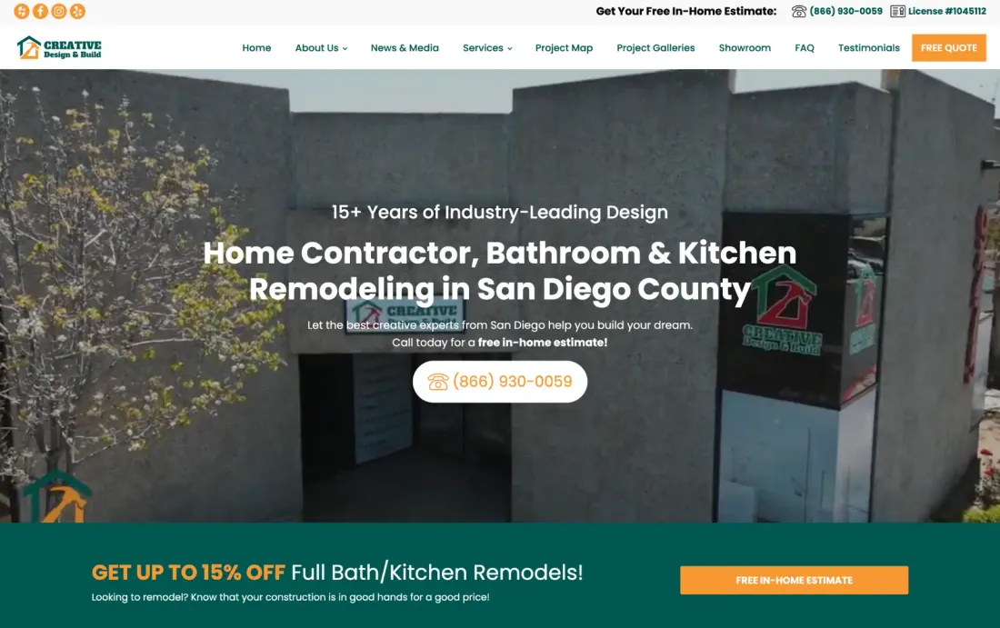 Creative Design & Build. 1,025% ROI from an AI booking assistant