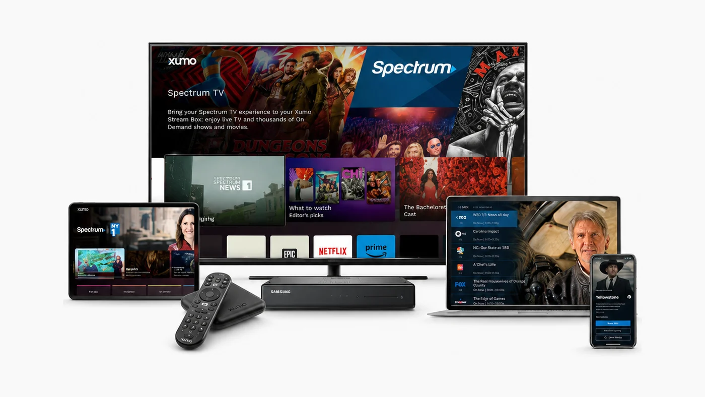 Spectrum TV streaming across television, laptop, tablet, and phone where CTV ads reach local households